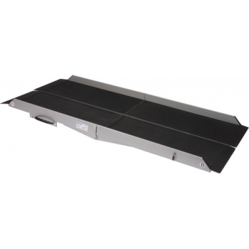 Large rampe d'accès double pliable en aluminium - MX-DF-180 - Longueur 180/240/300 cm - Charge 300 kg_0