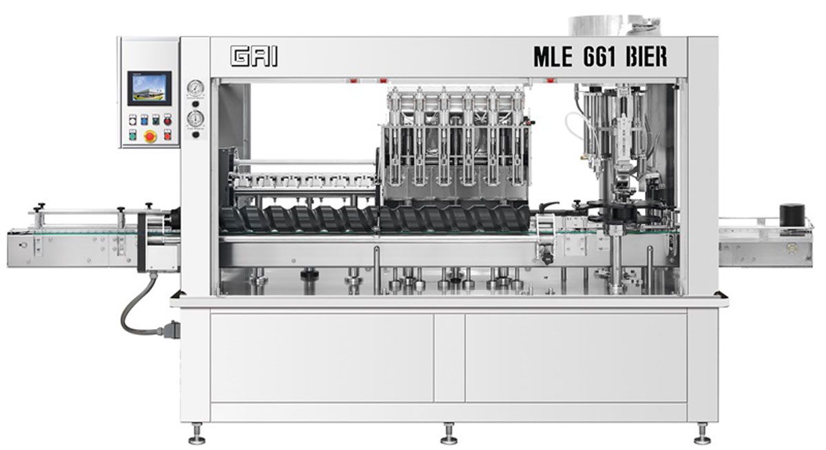Mle 661 bier - matériels d'embouteillage alimentaires - gai france - cadence : jusqu’à 1 200 bouteilles /heure_0