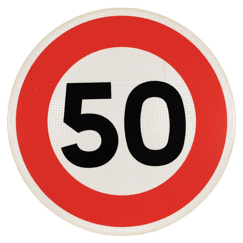 Panneau de prescription temporaire BK14 - Signalisation routière avec film rétro-réfléchissant_0
