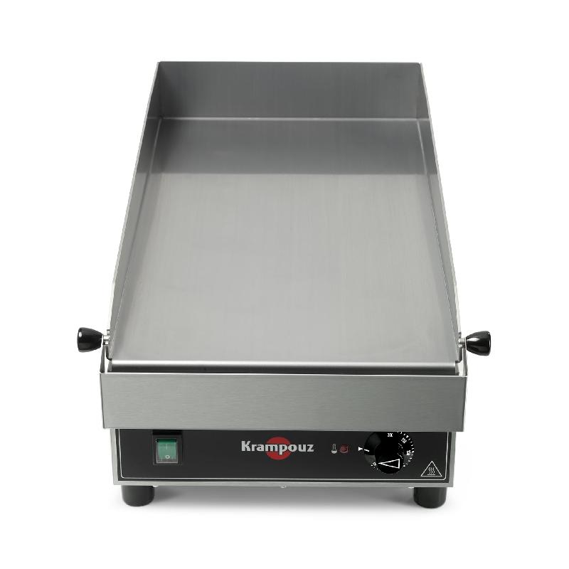 Plancha électrique professionnelle - châssis inox - GECIK2 - surface de cuisson 340x640 mm - 3600 W_0