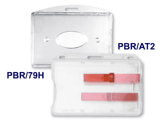 Porte-badge rigide double, pour ranger 2 cartes format ISO 86 x 54 mm_0