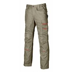 U-Power - Pantalon de travail kaki FREE Kaki Taille 52 - 52 vert 8033546185056_0
