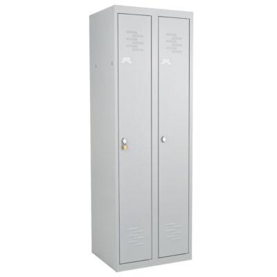 Vestiaire monobloc Primo Industrie propre 2 cases gris RAL 7035_0