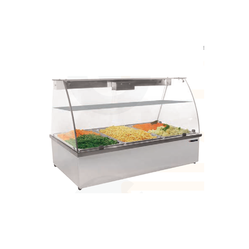 VITRINE BAIN-MARIE 4 GN1/1