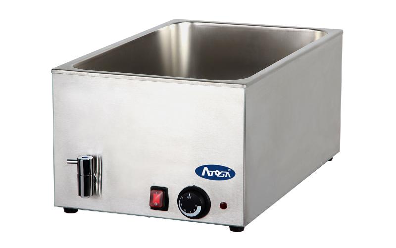 Bain marie pour gn1/1 avec robinet de vidange - 8710_0