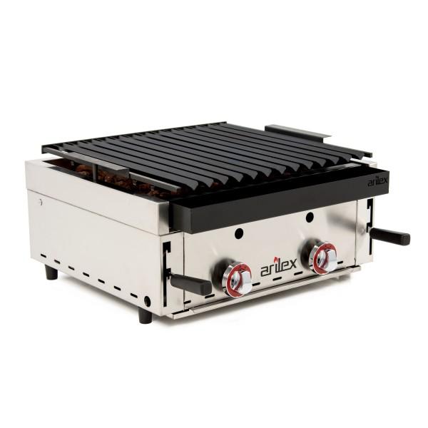 Barbecue gaz pierre volcanique 4brûleurs 60BAR ARILEX_0