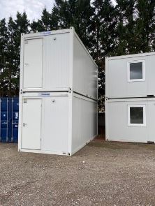 Base vie monobloc en location - 14.74m² - Dimensions extérieures 6.055 x 2.435 x 2.591 - Poids 1.630 Kg_0