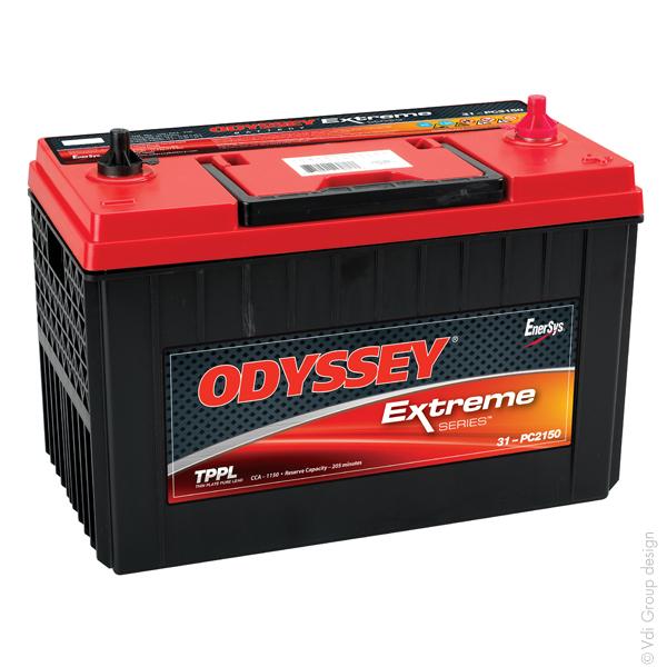 BATTERIE DÉMARRAGE HAUTE PERFORMANCE ODYSSEY PERFORMANCE ODP-AGM31 12V 100AH_0