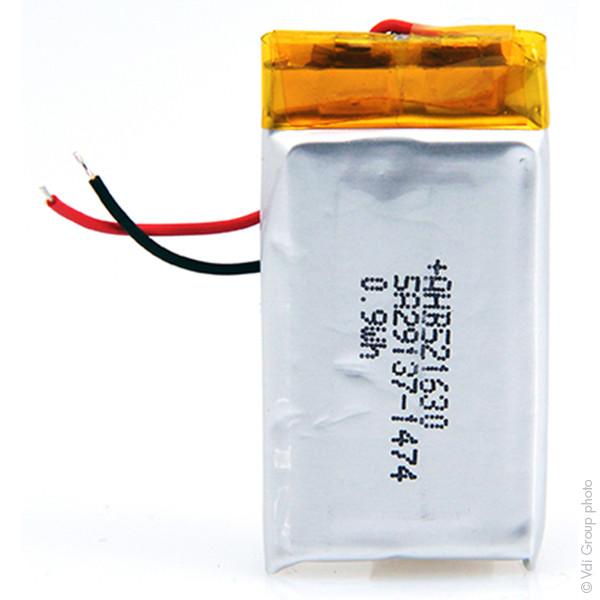 BATTERIE LI-PO 1S1P ICP521630PM + PCM UN38.3 3.7V 250MAH FILS_0