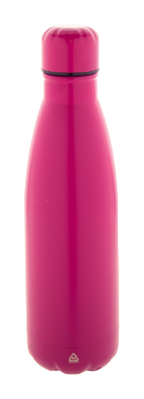 Bouteille en acier inoxydable recyclé - 790 ml - couleur fuchsia - 172 g_0