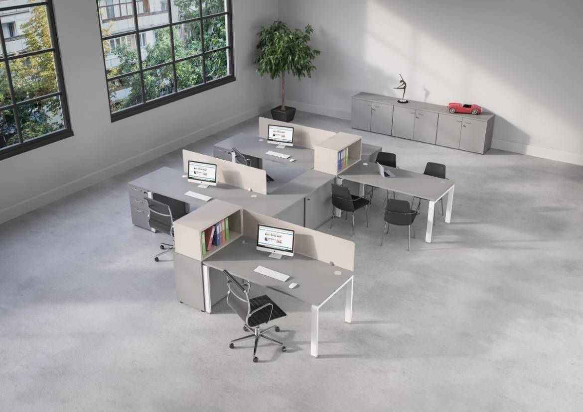 Bureau d'entreprise open space, coworking et desk sharing - Burostock_0