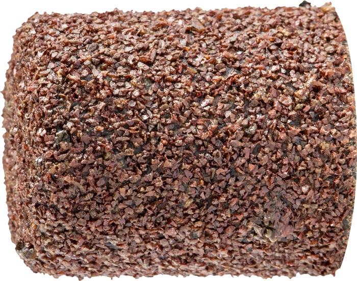 Capuchon abrasif POLICAP D13xH17mm - granulation 60 - ZYA cylindrique marron - PFERD_0