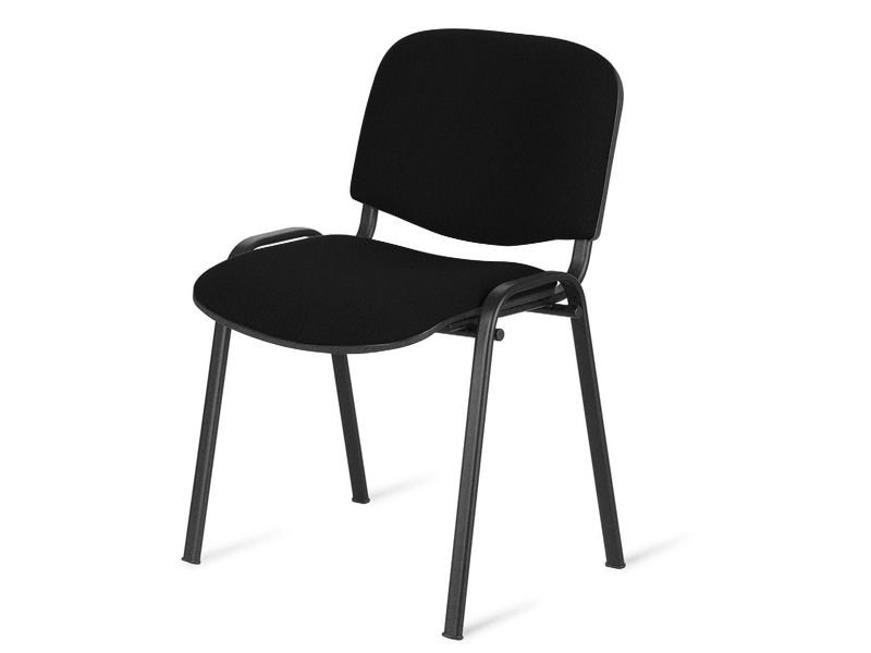 Chaise de collectivité empilable avec tablette écritoire - structure en acier et revêtement tissu acrylique_0