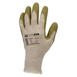 Coverguard - Gants anti-chaleur en coton et PE recyclé avec paume enduit latex EUROHEAT GREEN (Pack de 10) #ffffff Taille 9 - 5450564060340_0