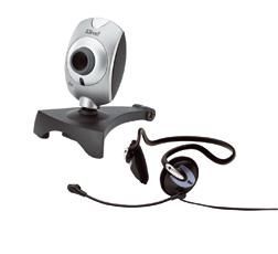 ENSEMBLE WEBCAM ET MICRO-CASQUE CP-2100 TRUST