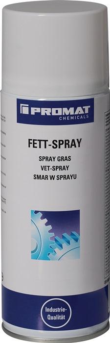 Graisse en aérosol jaunâtre 400 ml - PROMAT CHEMICALS - Forte adhérence, sans silicones, additif PTFE_0