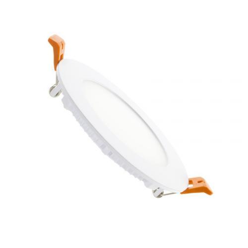KL000652 - Downlight LED rond extra plat 6W blanc chaud 2800K-3200K - Rue des ampoules_0