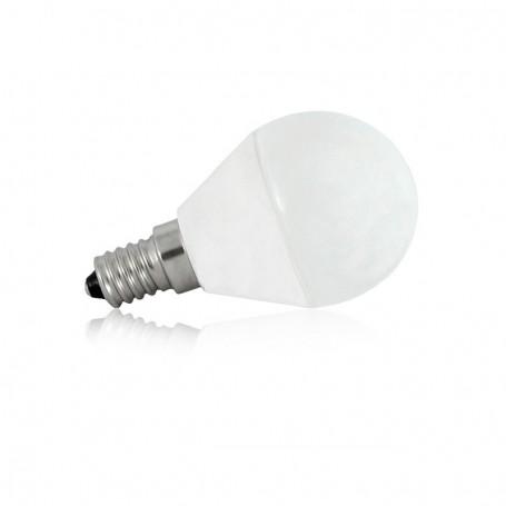 Led 3 watt p45 bulb e14 3000°k ceramic depoli blister 100-250v_0