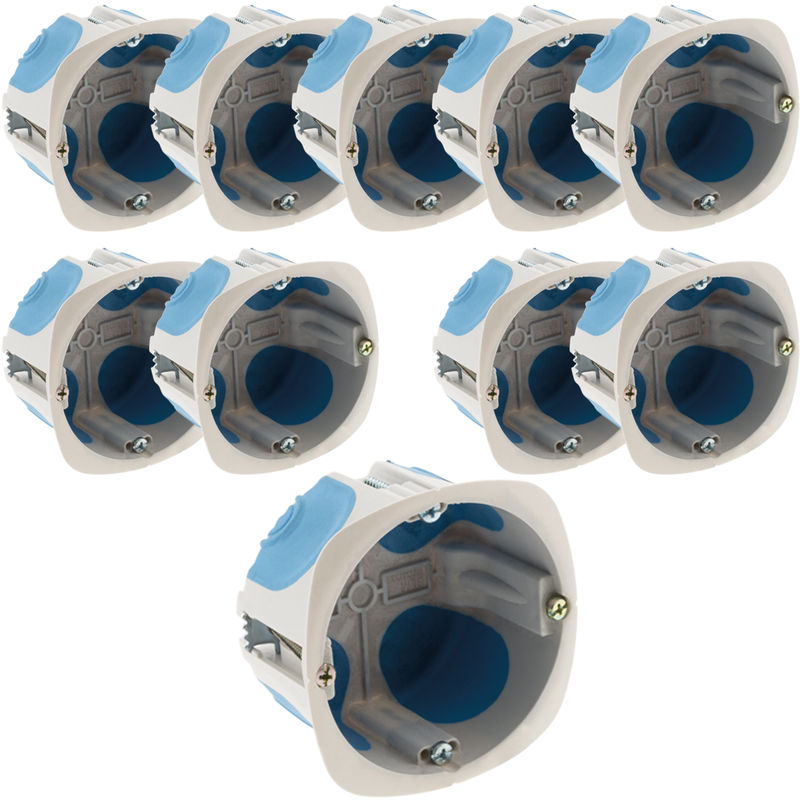 5 Boitiers Double d/'encastrement multimatériaux RT2012 No Air prof 40 ent 71 mm
