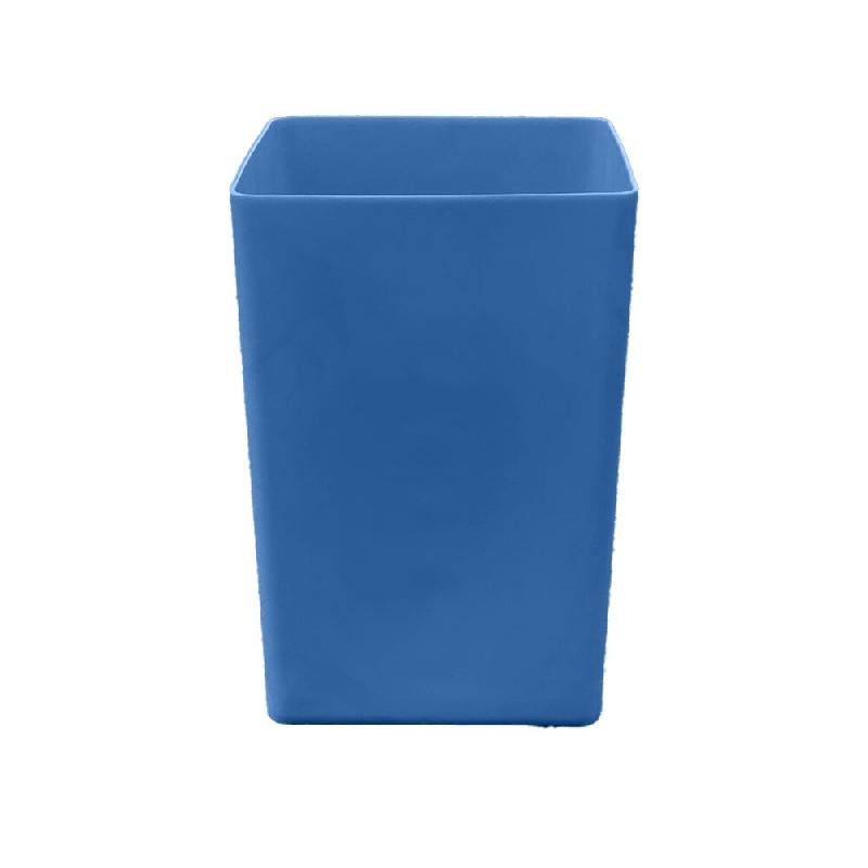 PLAST'UP ROTOMOULAGE Pot de fleur carré suerte 109l - BLEU - bleu plastique 0750122556212_0
