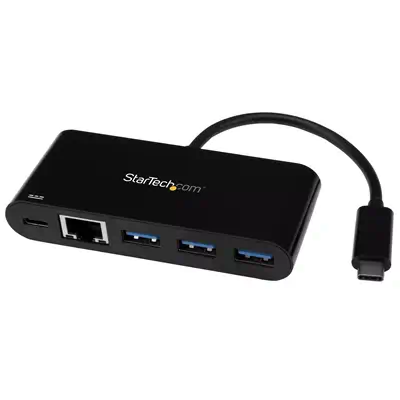StarTech Adaptateur USB-C vers Gigabit Ethernet avec hub_0