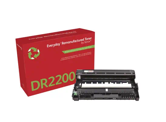 Tambour remanufacturé Mono Everyday¢ de Xerox compatible avec Brother DR2200, Capacité standard_0