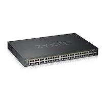Zyxel GS1920-48HPV2 Géré Gigabit Ethernet (10/100/1000) Connexion Ethernet, supportant l'alimentation via ce port (PoE) Noir_0