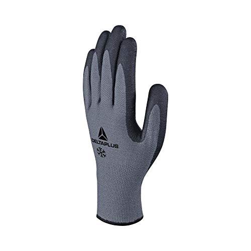 Delta Plus VE728NO10 - Lot de 120 gants de protection en tricot fin polyester et acrylique avec revêtement nitrile_0