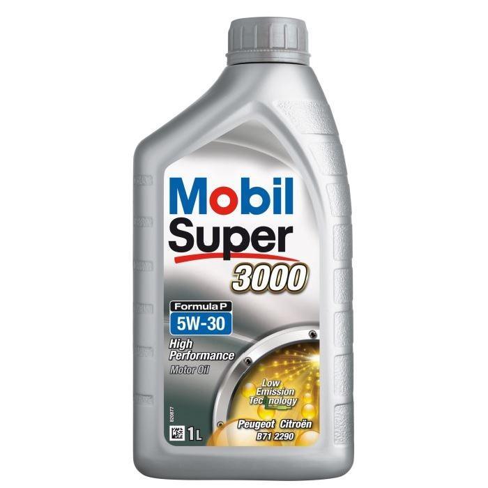 MOBIL HUILE MOTEUR ESSENCE DIESEL SUPER 3000 FORMULA P - 5W30 - SYNTHÉ_0