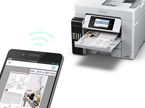 EPSON EcoTank ET-5880 - Imprimante jet d'encre couleur 4800 x 2400 DPI - 25 ppm - A4 - WiFi - Duplex automatique_0