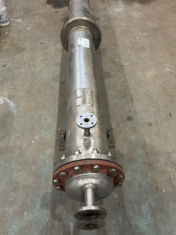 Échangeur tubulaire en acier inoxydable 6,5 m2 d'occasion - référence : C8524_0