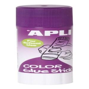Apli Lot de 12 Bâton de colle blanche, colorée, 21 g - 8410782143925_0