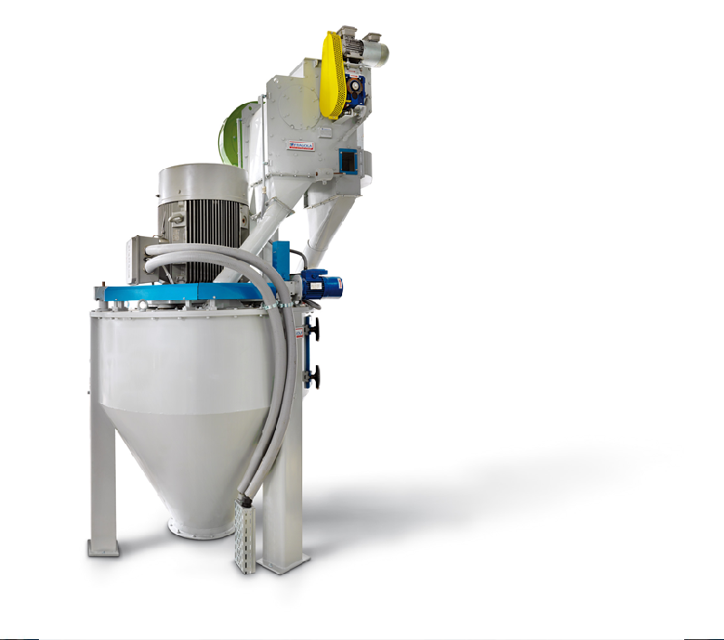Broyeur vertical MFV1000 - haute performance pour alimentation volaille - économie d'énergie et construction compacte_0