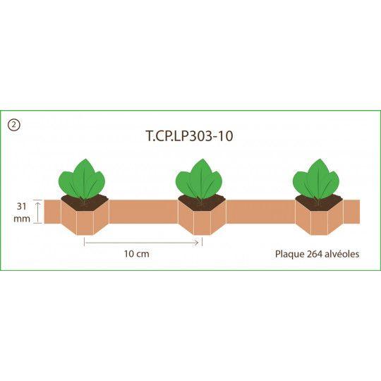Chapelet pour Paperpot - Transplanteur 