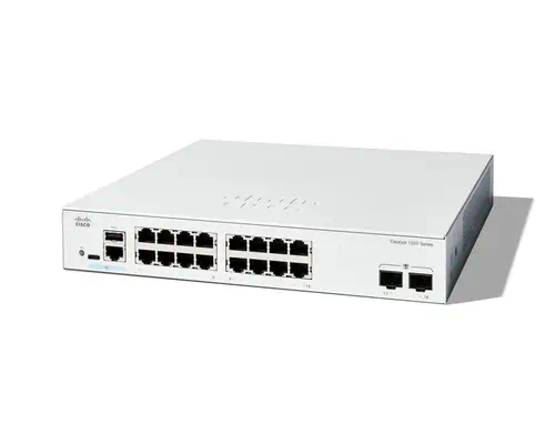 Cisco C1200-16T-2G commutateur réseau Géré L2/L3 Gigabit Ethernet (10/100/1000) Blanc_0
