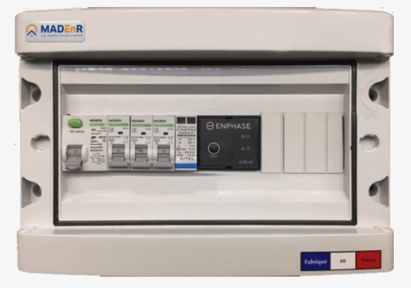 Coffret AC de protection enphase 1 à 4,5kw avec Q RELAIS_0