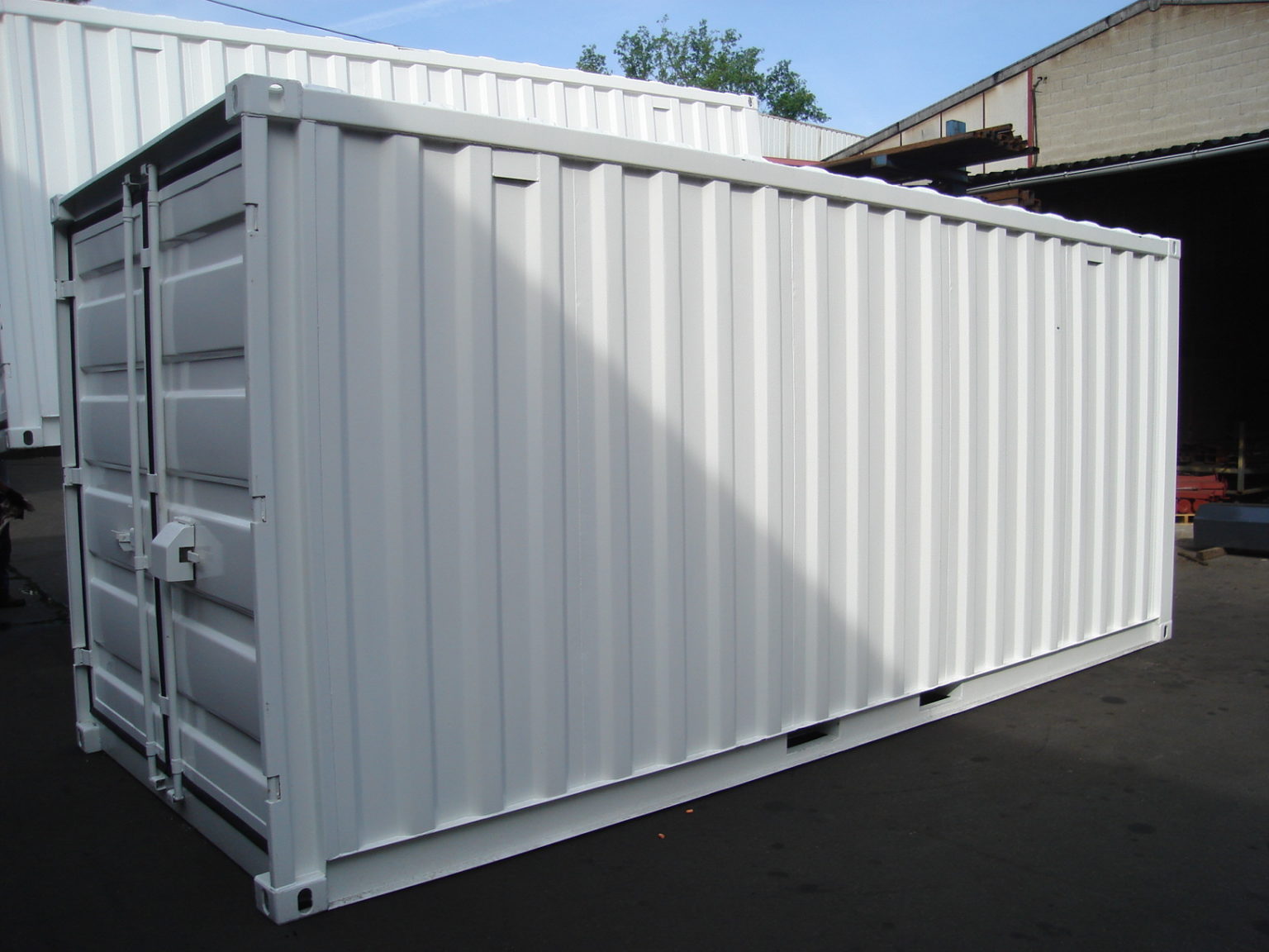 Conteneur de stockage DEEE en acier profilé entièrement soudé 3mm - Koffre Classe 1 - 8' à 20'_0