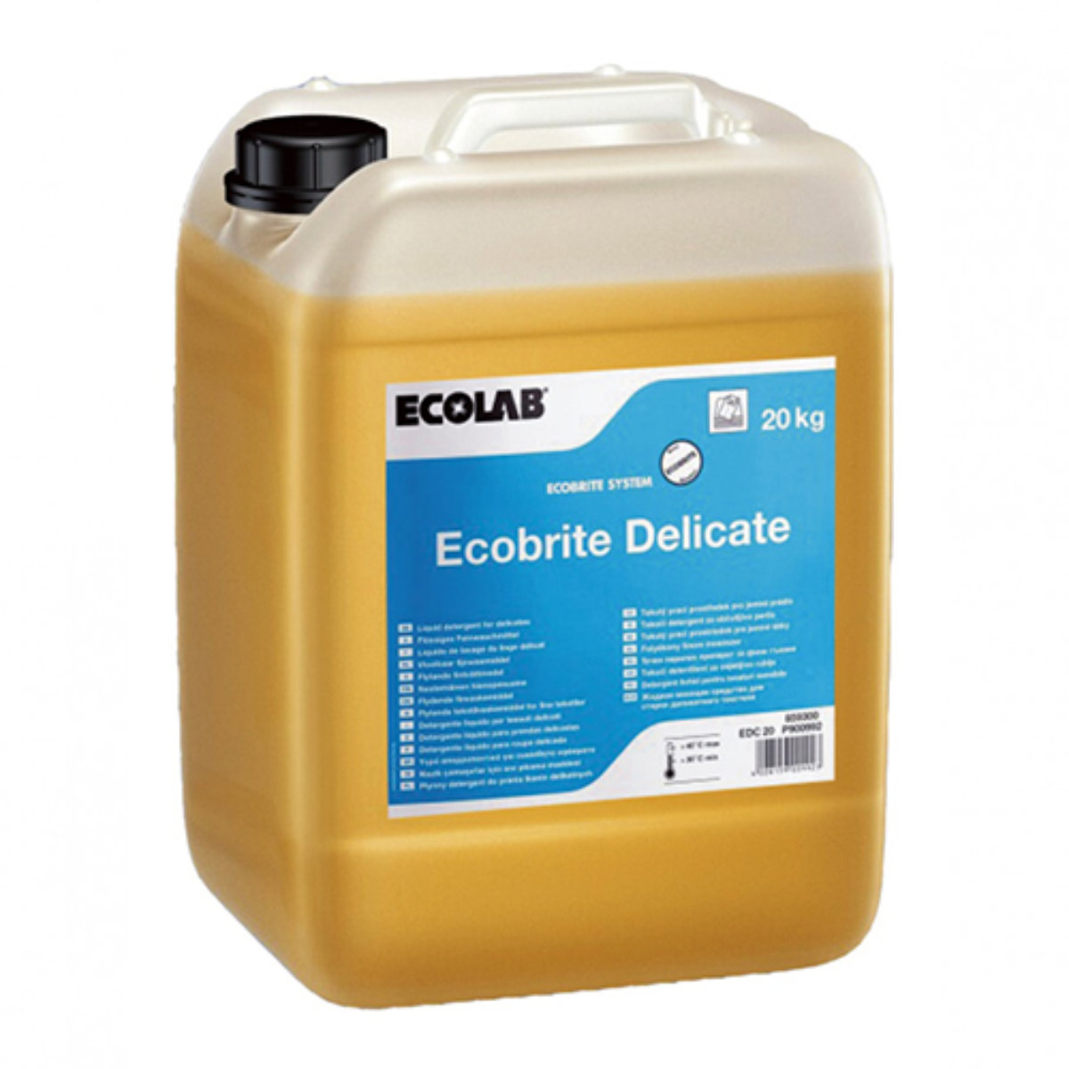 Détergent parfumé pour tous les textiles fragiles, 20kg - Ecobrite Delicate - Gamme Santé_0