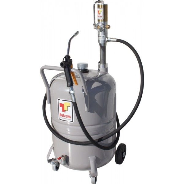 Distributeur d'huile - Italcom SRL - capacité 80L - Pompe pneumatique - Référence 24081_0