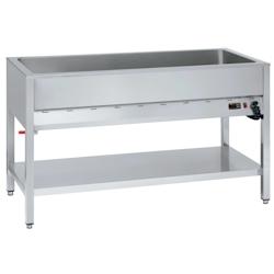EURAST - Bain marie électrique pour 3 gn 1/1-200 sur support - 1060x610x850 mm - 2400 W 230/1V - 53020340 - inox 53020340_0