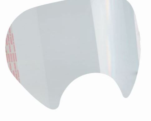 Film de protection de visière pour masque intégral 3M 6800 - Réduction des rayures - Pack de 25 pièces_0