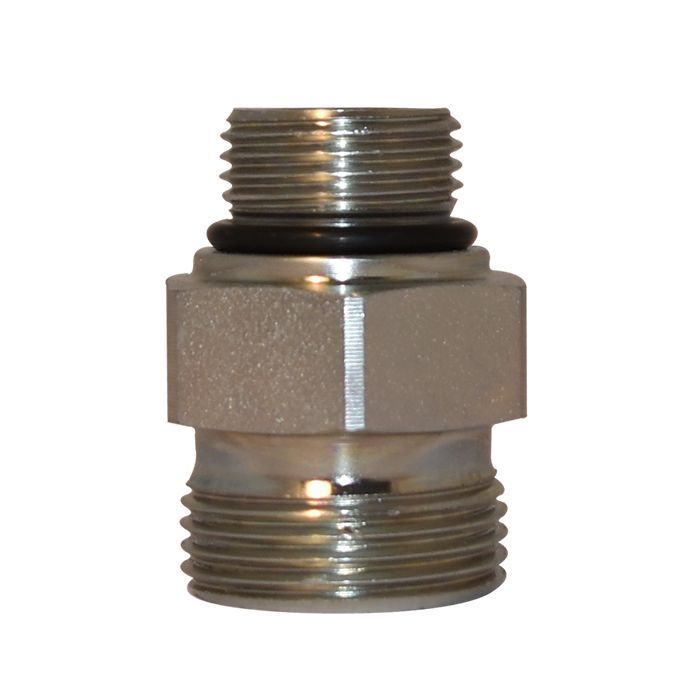 GE - UNF - Raccord droit en acier - Hydroscand - Plusieurs dimensions et filetages disponibles_0