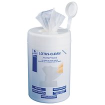 LINGETTES NETTOYANTES LOTUS ANTISEPTIQUE - BOÎTE DE 200