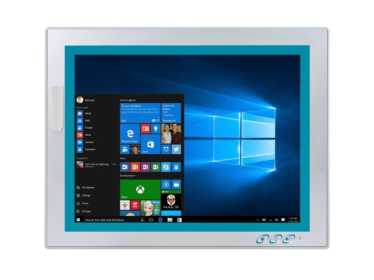 Panel PC industriel tactile Lync-715-4200g4 - dalle 15'' 4/3 résistive - non ventilé - Intel® N4200 1.10 / 2.5 GHz - face avant IP65_0