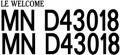 Plaque d'immatriculation bateau - noir - hauteur 180 mm - longueur 800 mm - nom du bateau 80 mm_0