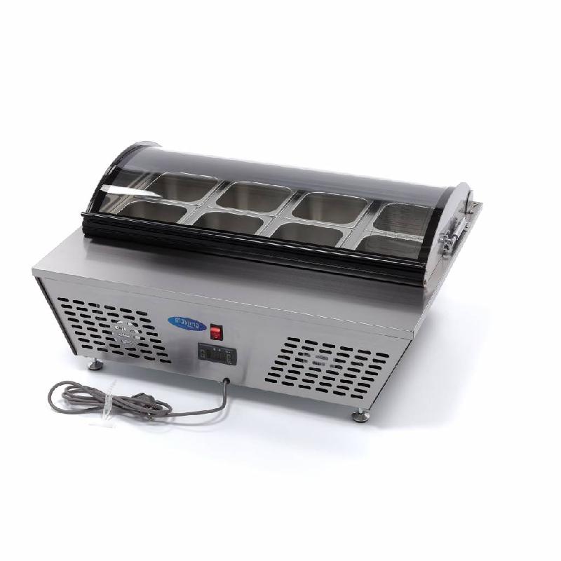 Saladette - 67 L - incl 8 x 1/6 GN - modèle de table Maxima 09400870_0