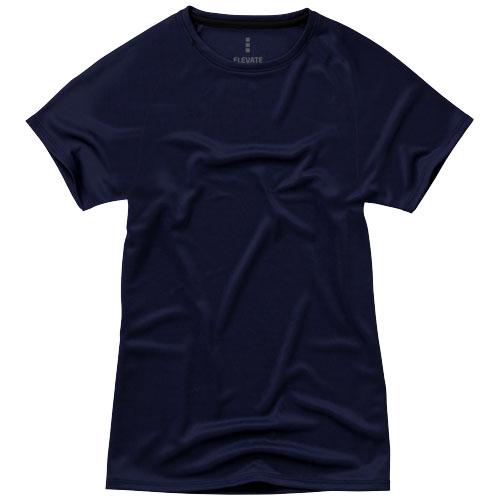 T-shirt Cool Fit manches courtes femme Niagara - 100% polyester respirant - détails réfléchissants_0