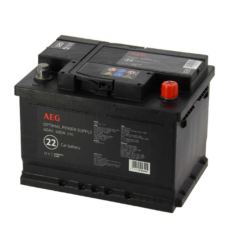 Batterie de démarrage AEG BAT 22 - 60Ah / 540A - Technologie Calcium/Calcium - L2B_0