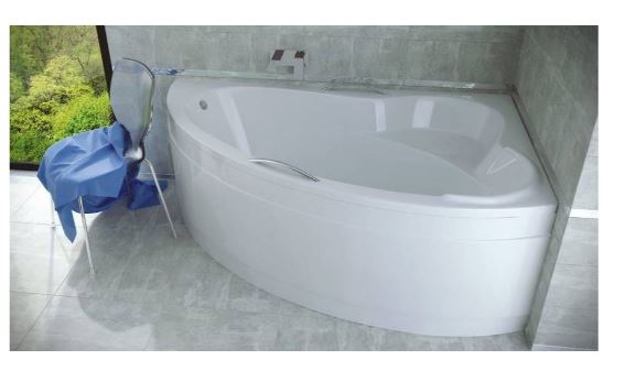 BAIGNOIRE D'ANGLE ORIEGO MAXI 140X90 CM DROITE AVEC TABLIER_0