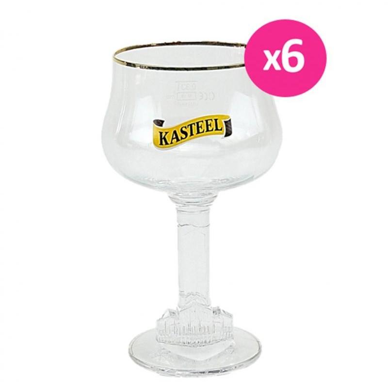 Pack de verres Kasteel - 6 verres de 33cl pour bières Kasteel_0
